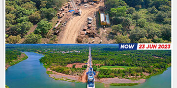 Bullet train project work progresses steadily, 3 river bridges built in 1 month in Navsari