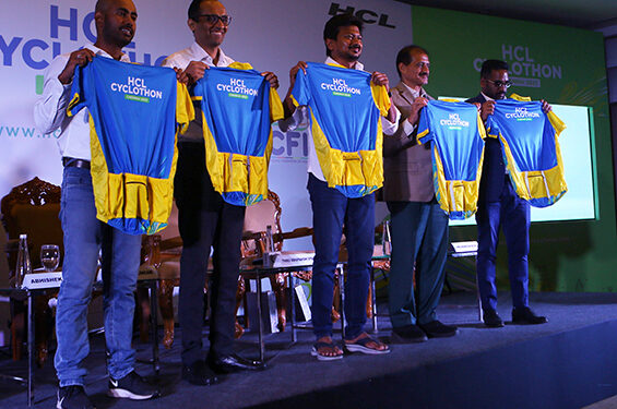 TN Sports Minister launches regn for HCL Cyclothon to show pedal power