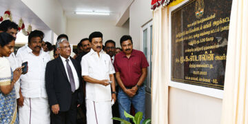 CSR: TN Chief Minister dedicates new classrooms of Govt HSS at GKM Colony