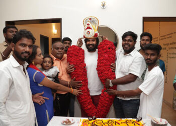 Vishnu Vishal inaugurates ‘Narpani Mandram’ on his birth day