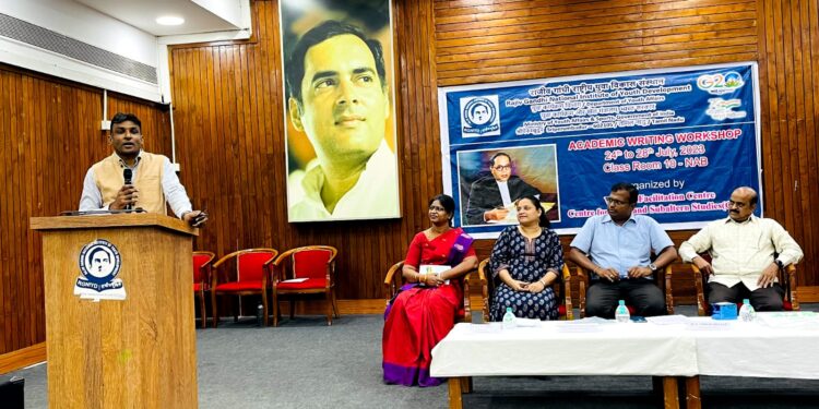 RGNIYD hosts 5-day Academic Writing Workshop for SC/ST Researchers