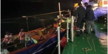 Gujarat-based ICG ship rescues crew of stranded boat ‘UK Sons’ off Kerala