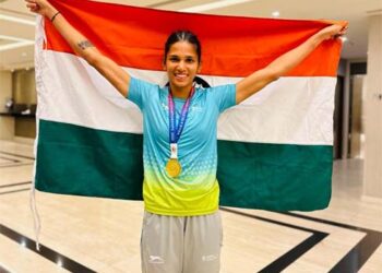 Reliance Foundation’s Jyothi Yarraji wins historic Gold at Asian Athletics Championships
