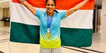Reliance Foundation’s Jyothi Yarraji wins historic Gold at Asian Athletics Championships