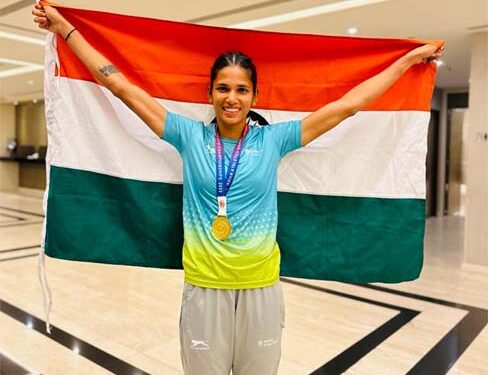 Reliance Foundation’s Jyothi Yarraji wins historic Gold at Asian Athletics Championships