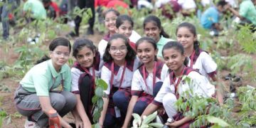 Mirchi,  Chiripal Group hold tree plantation drive for Greener Ahmedabad