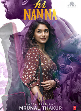 Team ‘Hi Nanna’ wishes Mrunal Thakur on her birthday with a pleasant poster