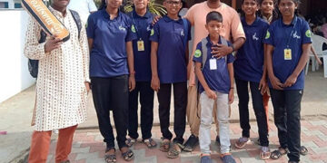 Three rural students trained by Isha excel in Kovai chess tournament
