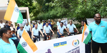 Indian Bank celebrates 77th I-Day and 117th Foundation Day with a difference