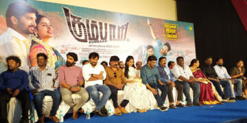 Directors K Bhagyaraj, RV Udayakumar launch trailer & audio of ‘Kumbaari’