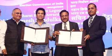 Sachin Tendulkar begins new innings as National Icon for ECI