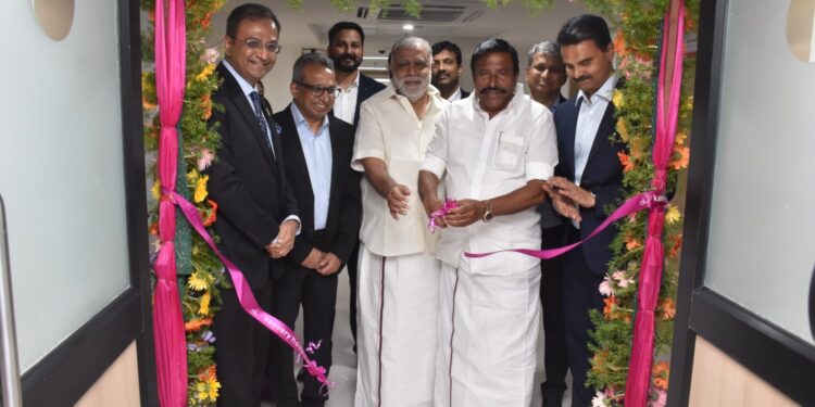 TN Minister K N Nehru unveils Kauvery Hospital’s ‘Institute of Brain & Spine’