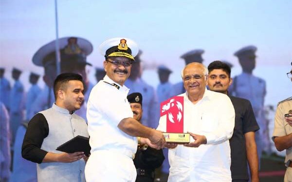 Gujarat CM Bhupendra Patel confers best initiative award on ICG