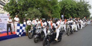 I-Day: Indian Coast Guard takes out bike rally in Gandhinagar
