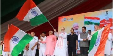 Shah flags off ‘Tiranga Yatra’ in CM’s Assembly constituency in Ahmedabad
