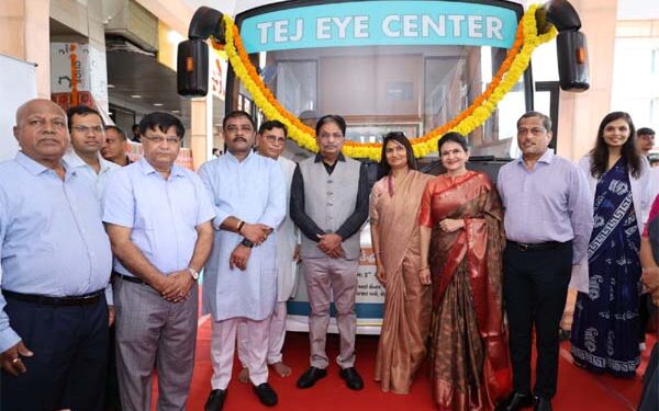Gujarat Health Minister launches Tej Eye Center’s first ophthalmic clinic on wheels