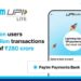 Paytm UPI Lite leads with over 9 mn users, nearly 50 mn transactions