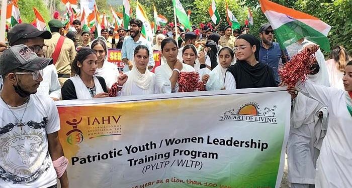Thanamandi’s tiranga tribute: Youth march magnifies I-Day magic in J&K
