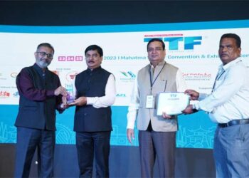 Karnataka Tourism Stand bags award for Best Design & Decoration at TTF Ahmedabad 2023