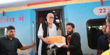 Historical Journey of 12 Jyotirlinga Ram Katha Yatra with Morari Bapu ends in Talgajarda