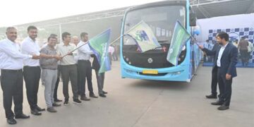 Celebrating 75 years, Ashok Leyland’s Dream Drive reaches Ahmedabad
