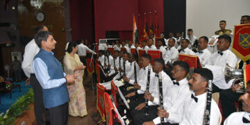 TN Guv enjoys Special Band Symphony show organised at OTA Chennai