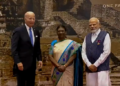 Prez Murmu, PM Modi welcome Biden, other G20 guests at grand dinner