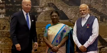 Prez Murmu, PM Modi welcome Biden, other G20 guests at grand dinner