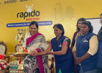 South Chennai MP flags off Rapido’s ‘Bike Pink’ Service to empower Woman Bike Captains