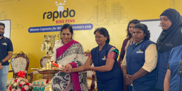 South Chennai MP flags off Rapido’s ‘Bike Pink’ Service to empower Woman Bike Captains