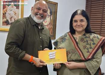 ‘Shot Boot Three’ captivates Indian politician & animal rights activist Maneka Gandhi