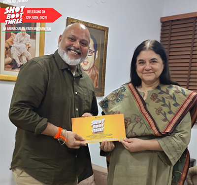 ‘Shot Boot Three’ captivates Indian politician & animal rights activist Maneka Gandhi