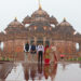 British PM Sunak and, wife Akshata visit Akshardham temple, perform ‘puja’