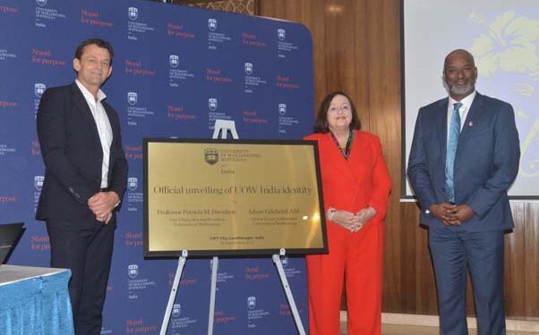 University of Wollongong Australia Ambassador Adam Gilchrist unveils India Identity in GIFT City on eve of Ganesh Chaturthi