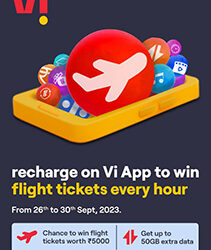 Vi launches ‘Recharge & Fly’ offer for prepaid users via Vi App