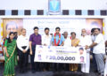 Udhayanidhi Stalin fetes Velammal Nexus alumni and chess prodigies Pragg & Gukesh