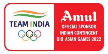 Amul is Official Sponsor of Indian contingent at Hangzhou Asian Games 2022