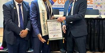 IIT Gandhinagar wins International Green University Award 2023 by Green Mentors-USA