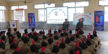 Combined Annual Training Camp – XIII for 4th Gujarat Battalion of NCC under NCC Group HQ VV Nagar begins