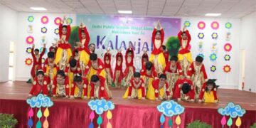 DPS-Bopal hosts Kalanjali to bring out the latent talents of grade 1 & 2 students