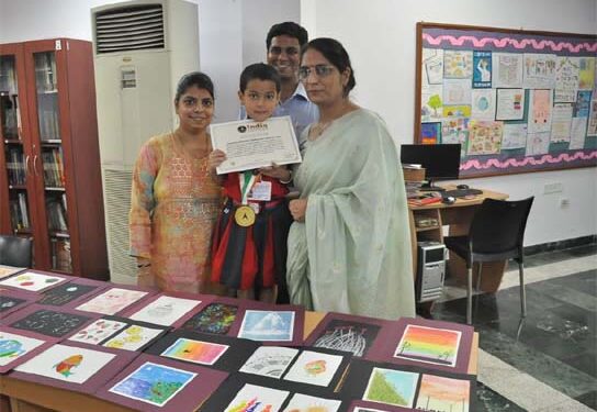 With different strokes, AM/NS International School student Meera Vasan in India Book of Records