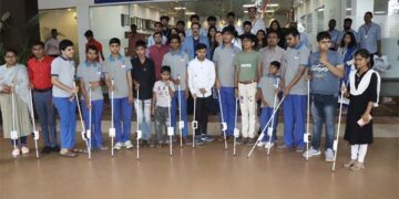 SAL College students design ‘Smart Walking Stick’ for visually-impaired to mark PM Modi’s 73rd birthday