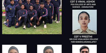 Tamil Nadu NCC cadets Bag 8 medals in 32nd All India GV Mavlankar Shooting Championship