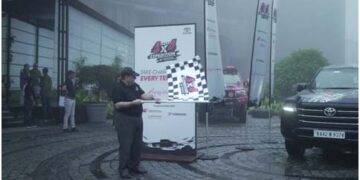 Toyota Kirloskar Motor flags off Second Zonal Drive of ‘Great 4X4 Expedition’, in Western Region of India