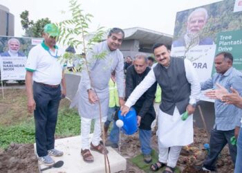 Emcure Pharma celebrates PM Modi’s 73rd birthday with mega tree plantation drive in Sanand GIDC