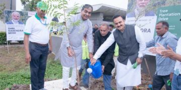 Emcure Pharma celebrates PM Modi’s 73rd birthday with mega tree plantation drive in Sanand GIDC