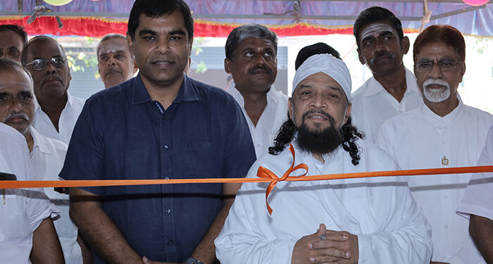 Noble Cause: Global Peace Ambassador inaugurates Aatral Unavagam & Clinic in Dharapuram