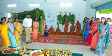 PKR Arts College for Women celebrates International Year of Millets with tribal bodies