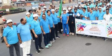 Olympian Shiny Wilson, Indian Bank MD & CEO flag off ‘Run for Unity’ in Chennai