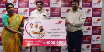 Kauvery Hospital Vadapalani launches adult vaccination program